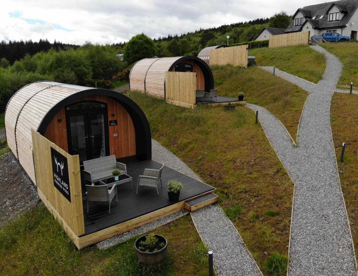 Highland Premier Glamping Pods Villa Beauly Bagian luar foto