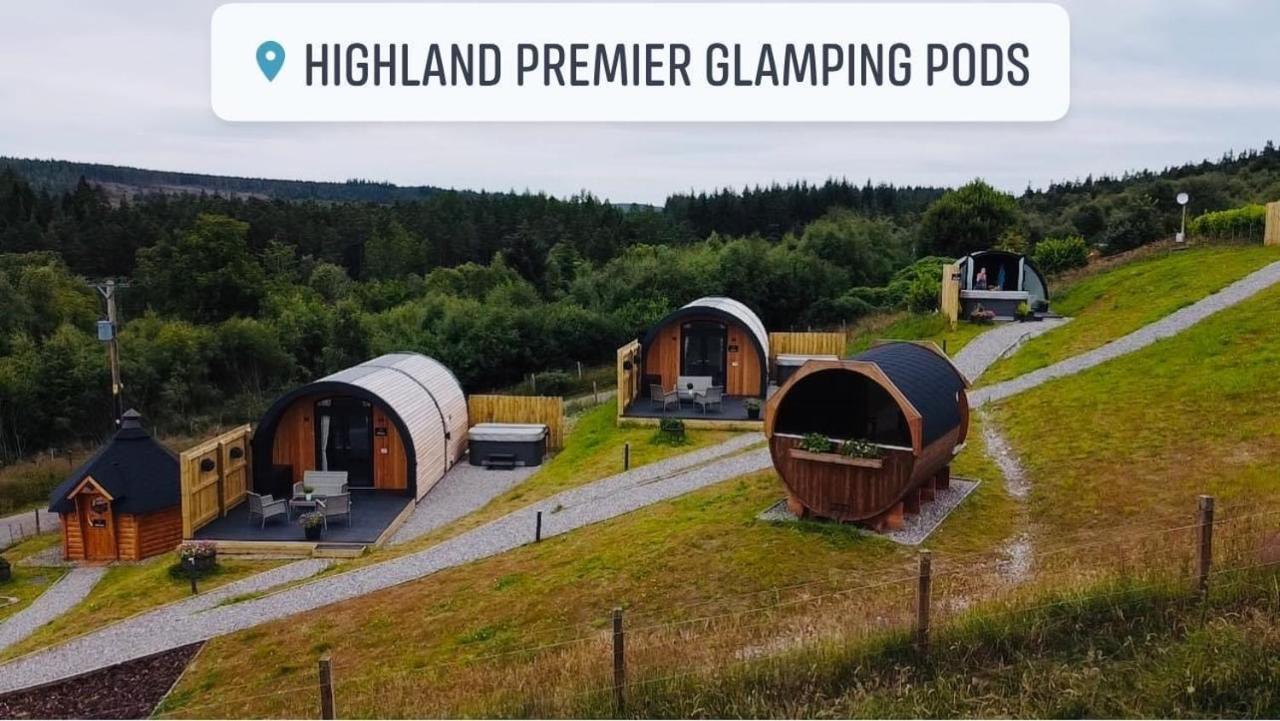Highland Premier Glamping Pods Villa Beauly Bagian luar foto